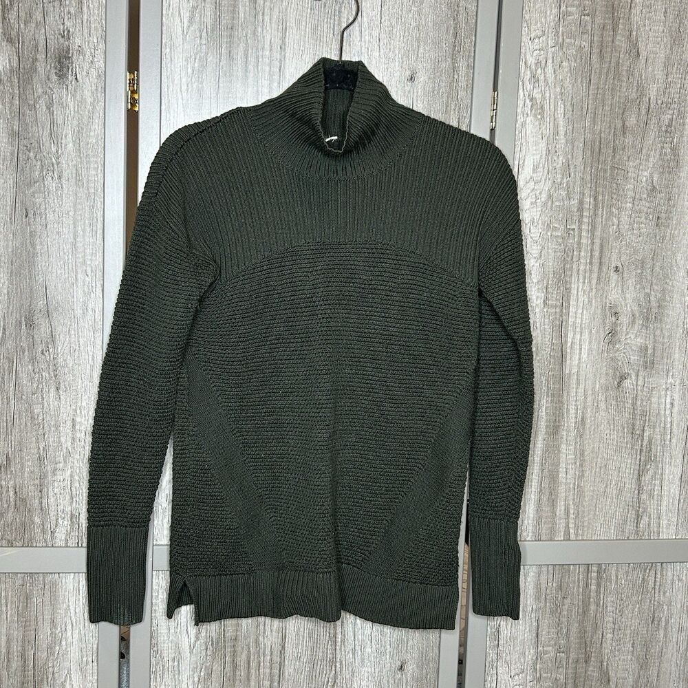lululemon athletica Dark Green Turtleneck Sweater